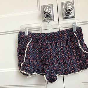 Patterned Soft Shorts